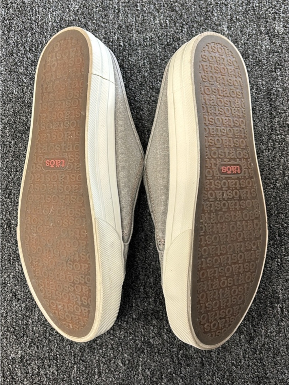 Taos Footwear Gray Slip-On Canvas Sneakers - Picture 8 of 9